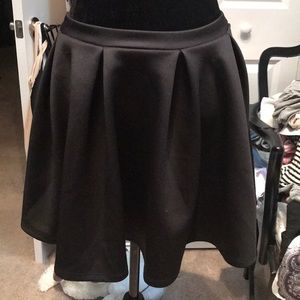 Scuba skater skirt